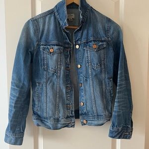 J. Crew Cropped Denim Jacket